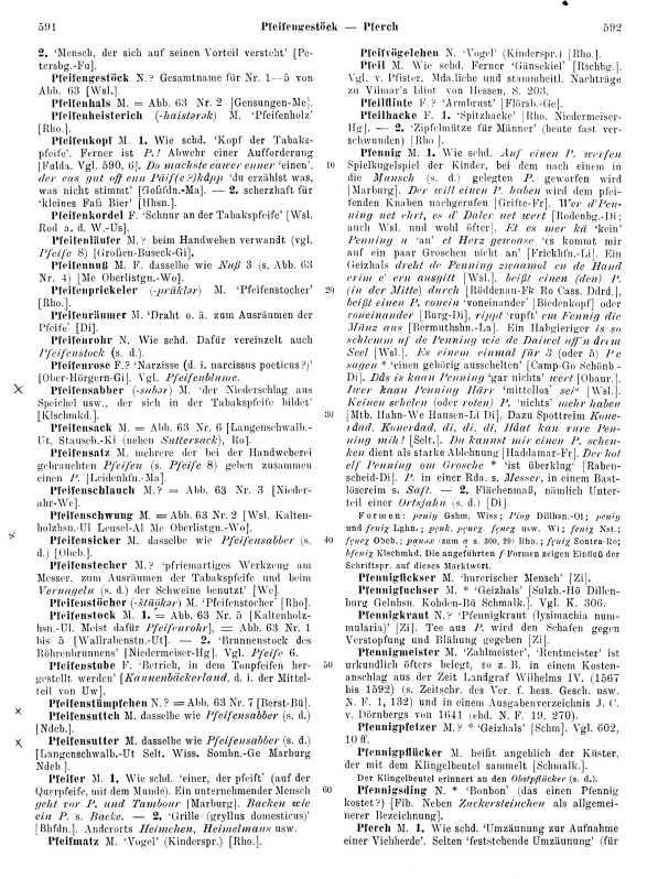 Click to enlarge Page View: Volume 2, Columns 591–592