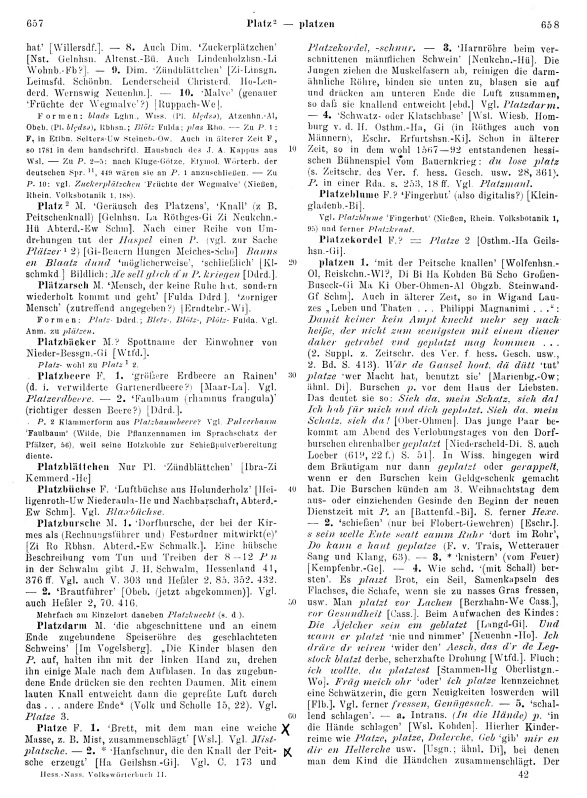 Seitenanzeige: Band 2, Spalten 657–658