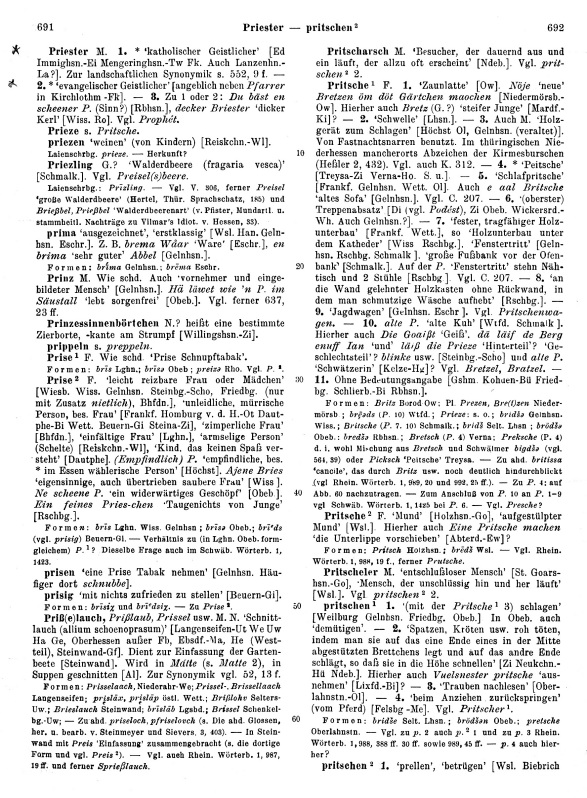 Click to enlarge Page View: Volume 2, Columns 691–692