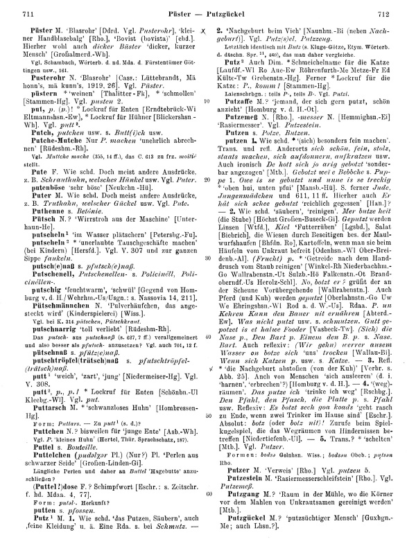 Click to enlarge Page View: Volume 2, Columns 711–712
