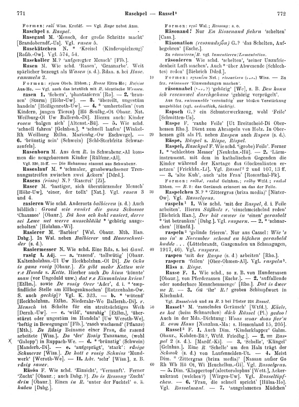 Zum Vergrößern bitte klicken Seitenanzeige: Band 2, Spalten 771–772