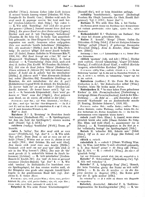 Seitenanzeige: Band 2, Spalten 775–776