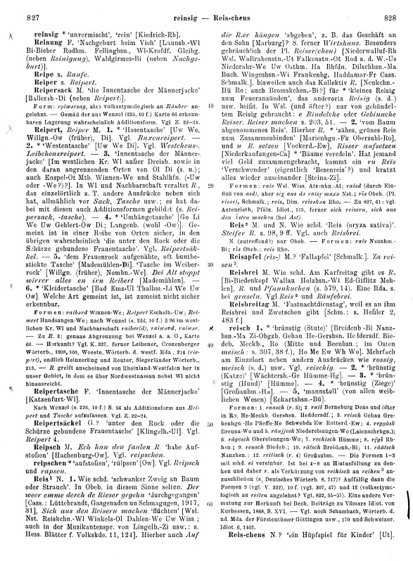 Click to enlarge Page View: Volume 2, Columns 827–828