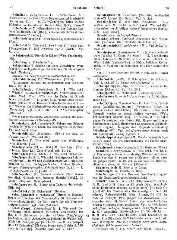 Seitenanzeige: Band 3, Spalten 77–78