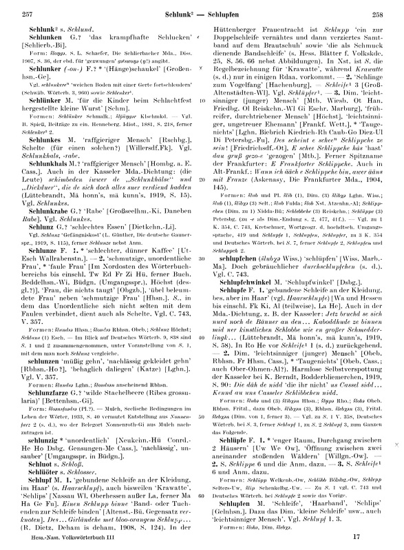 Seitenanzeige: Band 3, Spalten 257–258