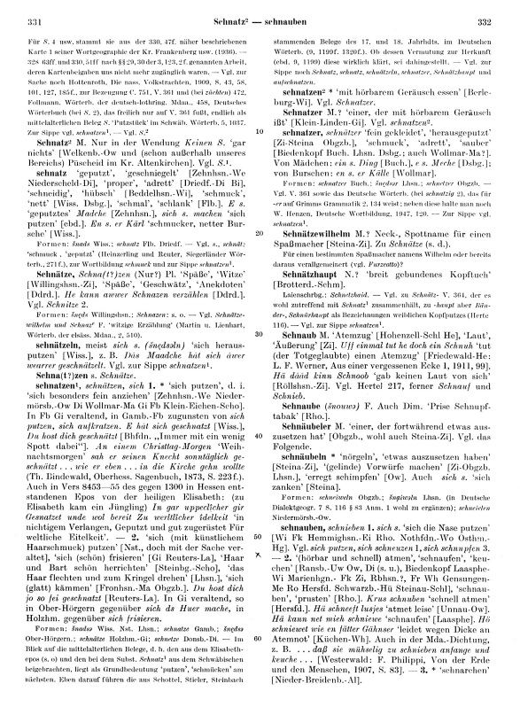 Seitenanzeige: Band 3, Spalten 331–332