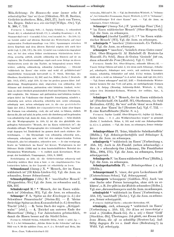 Click to enlarge Page View: Volume 3, Columns 337–338