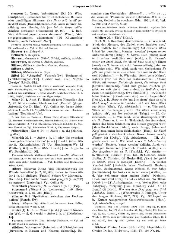Click to enlarge Page View: Volume 3, Columns 775–776