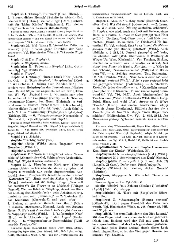 Seitenanzeige: Band 3, Spalten 805–806