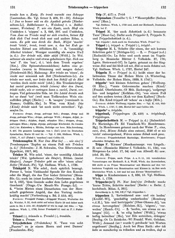 Zum Vergrößern bitte klicken Seitenanzeige: Band 4, Spalten 131–132