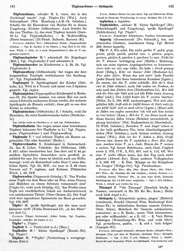 Seitenanzeige: Band 4, Spalten 181–182