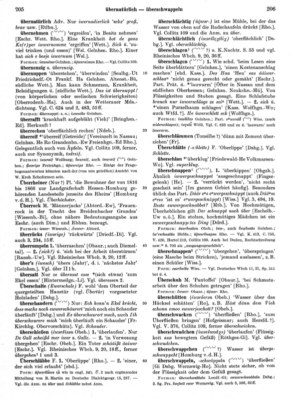Seitenanzeige: Band 4, Spalten 205–206
