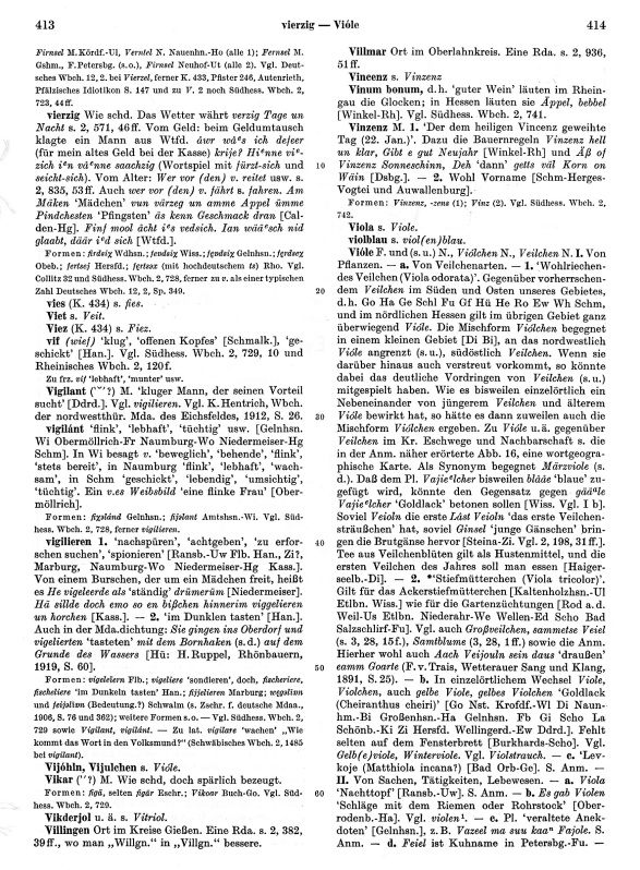Click to enlarge Page View: Volume 4, Columns 413–414