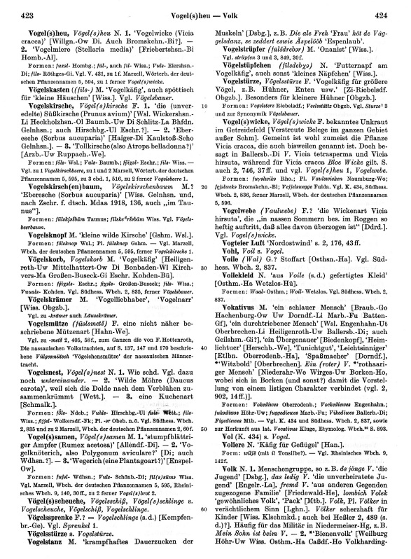 Click to enlarge Page View: Volume 4, Columns 423–424