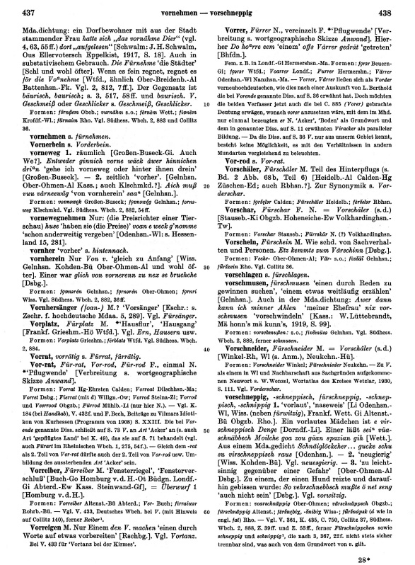 Click to enlarge Page View: Volume 4, Columns 437–438