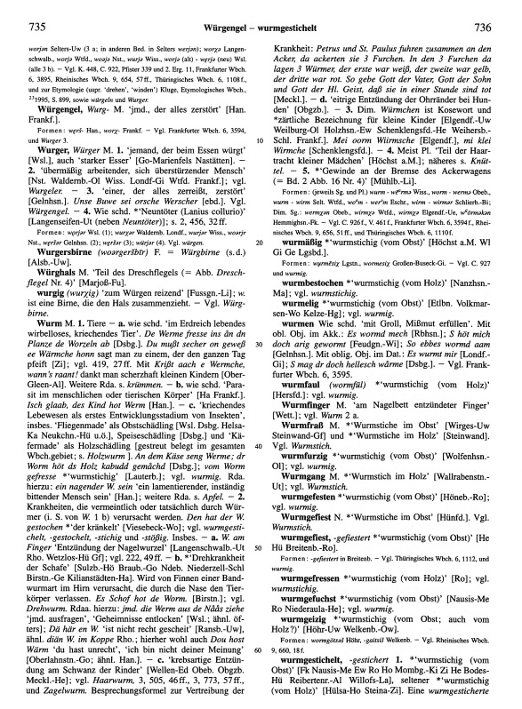 Seitenanzeige: Band 4, Spalten 735–736