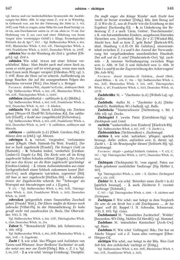 Click to enlarge Page View: Volume 4, Columns 847–848