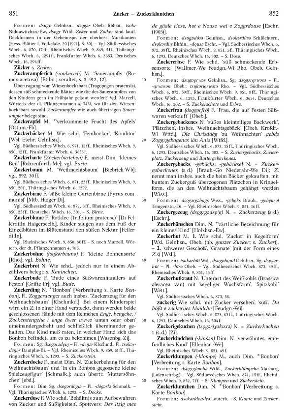 Click to enlarge Page View: Volume 4, Columns 851–852