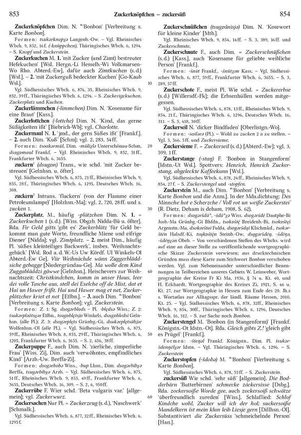 Click to enlarge Page View: Volume 4, Columns 853–854