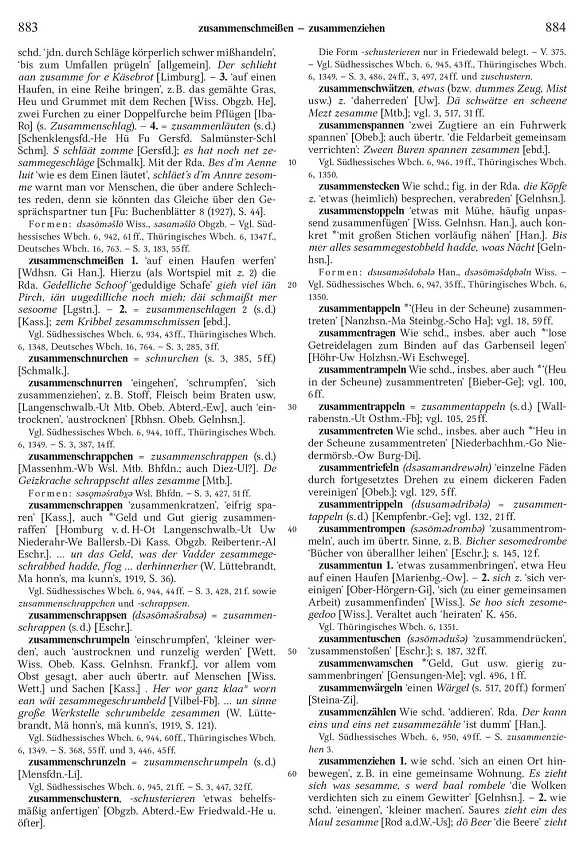 Click to enlarge Page View: Volume 4, Columns 883–884