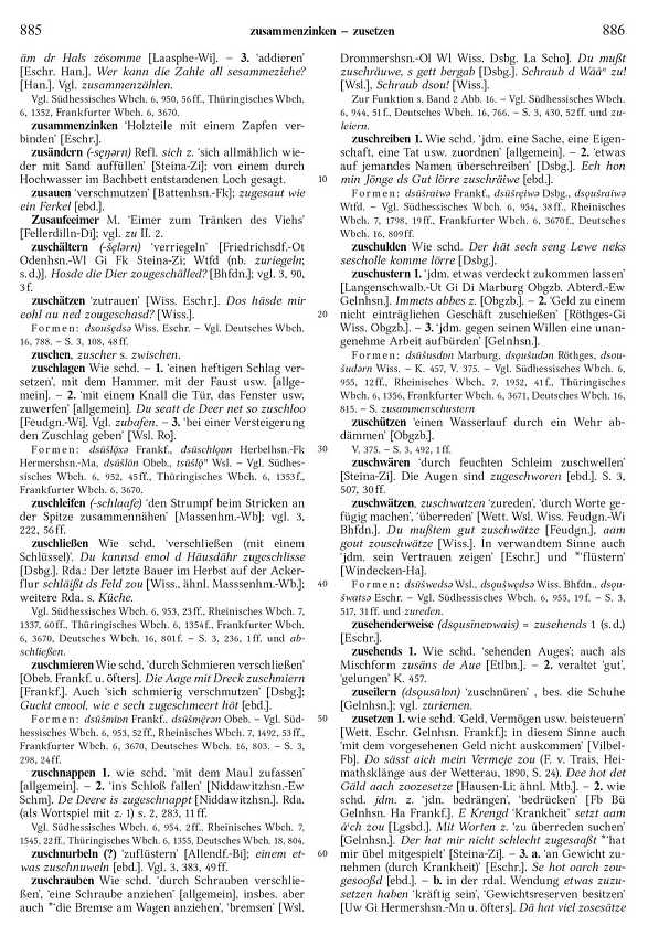 Click to enlarge Page View: Volume 4, Columns 885–886