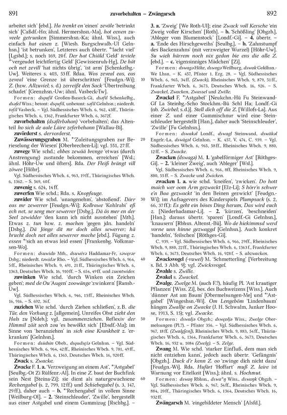 Click to enlarge Page View: Volume 4, Columns 891–892