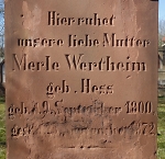 Rückseite, Aufnahme 2013 Vorschaubild