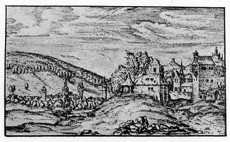 Ansicht von Allendorf, 1591