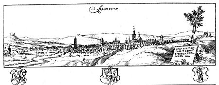 Ansicht von Alsfeld, 1605