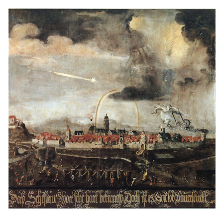 Ansicht der Stadt Alsfeld bei der Belagerung vom 30. September bis 5. Oktober 1646 durch niederhessische Truppen., 1646