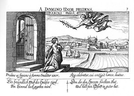 Ansicht von Arolsen, 1629