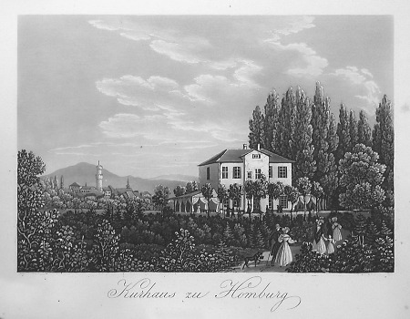 Blick auf das Bad Homburger Kurhaus, 1899