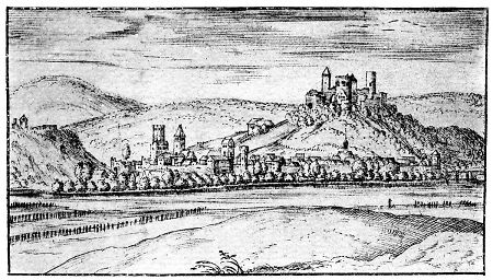 Ansicht von Helmarshausen, 1591