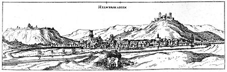 Ansicht von Helmarshausen, 1605