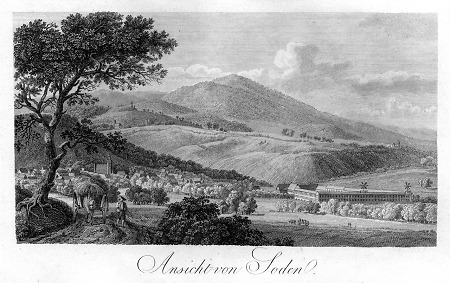 Ansicht von Bad Soden, 1818