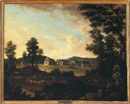 Ansicht der Kleudelburg bei Battenberg, 18. Jahrhundert