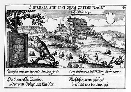 Ansicht von Schönberg, 1631