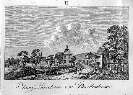 Ansicht von Bockenheim, 1823