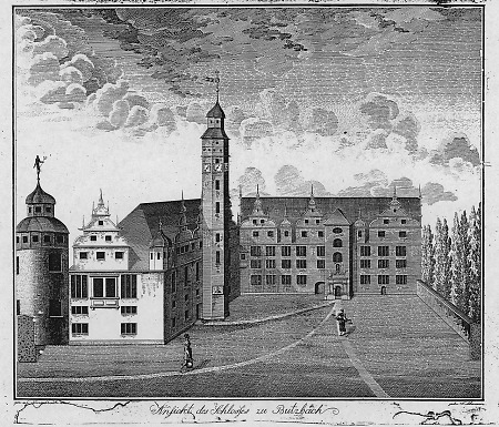 Ansicht des Butzbacher Schlosses, 1812