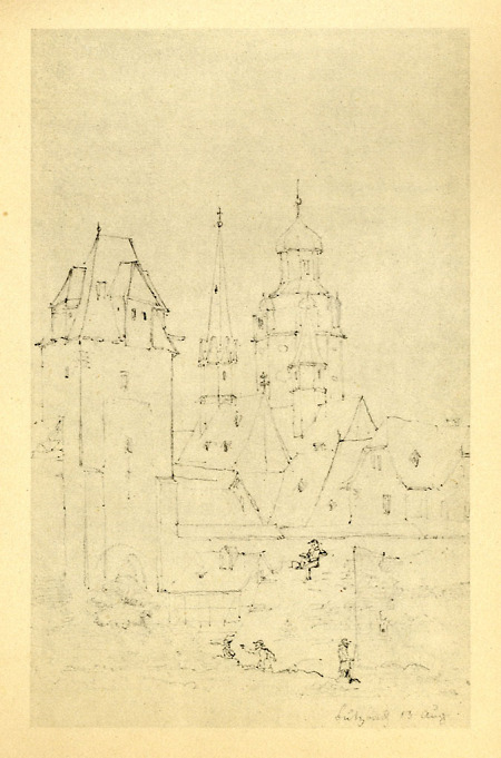 Ansicht von Butzbach, 1826/27
