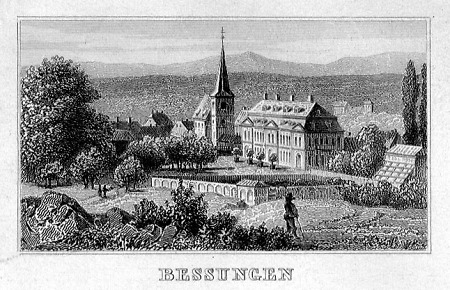 Ansicht von Bessungen, 1849