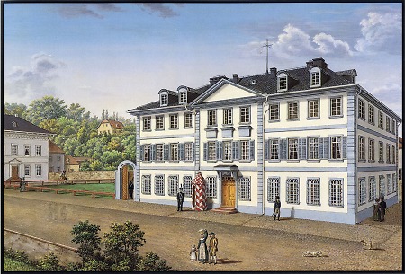 Ansicht der Artillerie-Kaserne, 1860