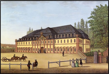 Ansicht des Exerzierhauses, 1867