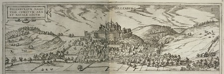 Ansicht von Dillenburg, 1618
