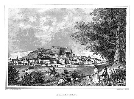 Ansicht von Dillenburg, 1862