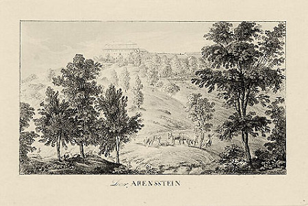 Burg Arnstein nahe Eichenberg, um 1800