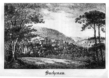 Ansicht von Buchenau, 1833