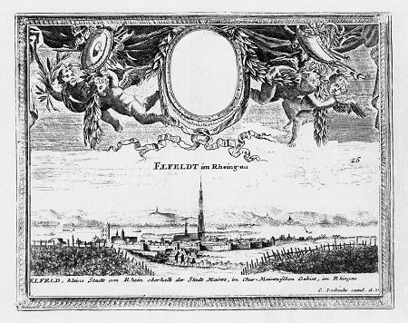 Ansicht von Eltville, 1721