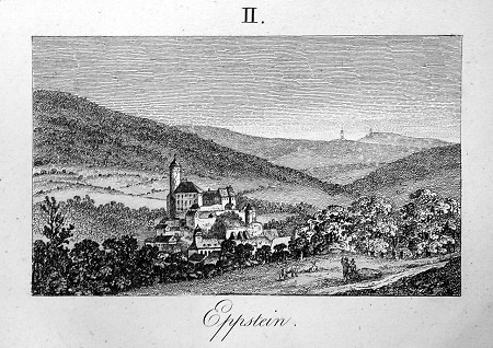 Blick auf Eppstein, 1823