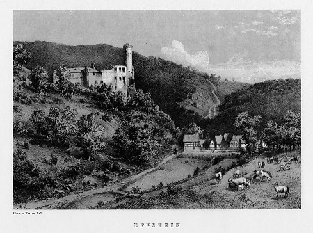 Ansicht von Eppstein, 1864